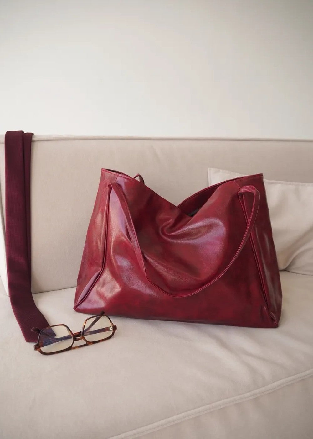 Dina - Leren Tote Tas