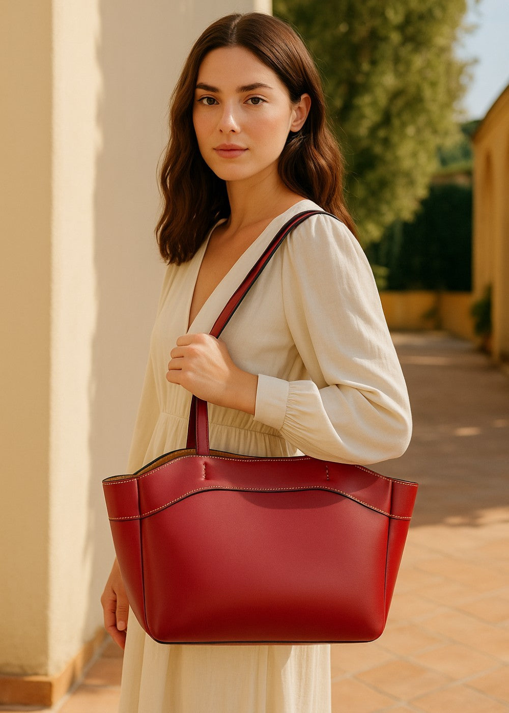 Emma leren tas
