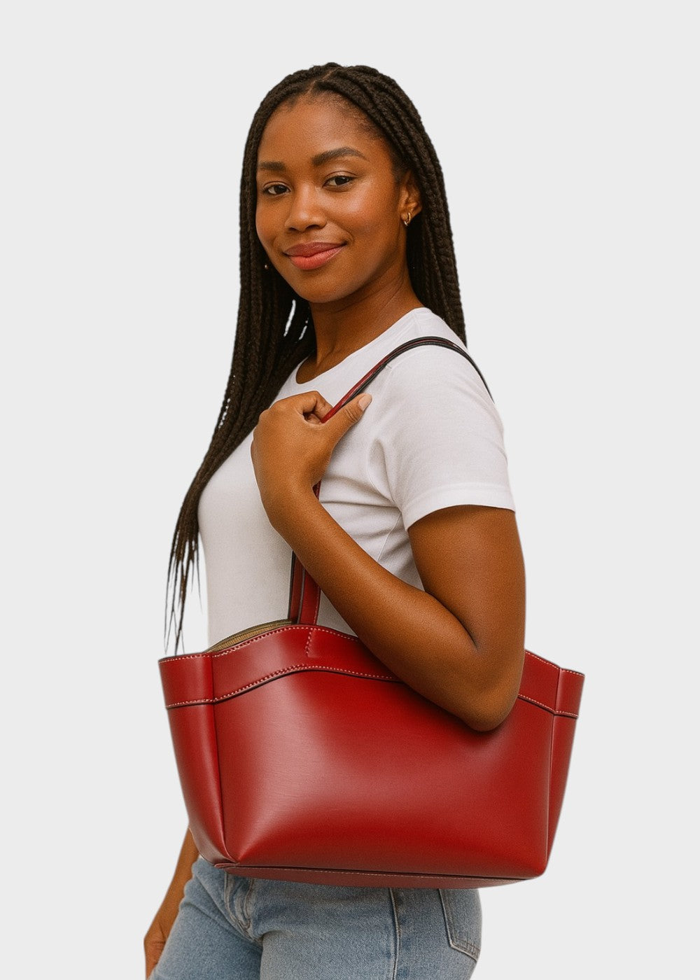 Emma - Luxueuze leren tas