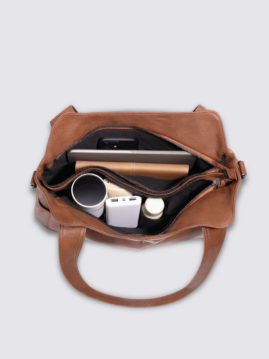 Ange leren tas