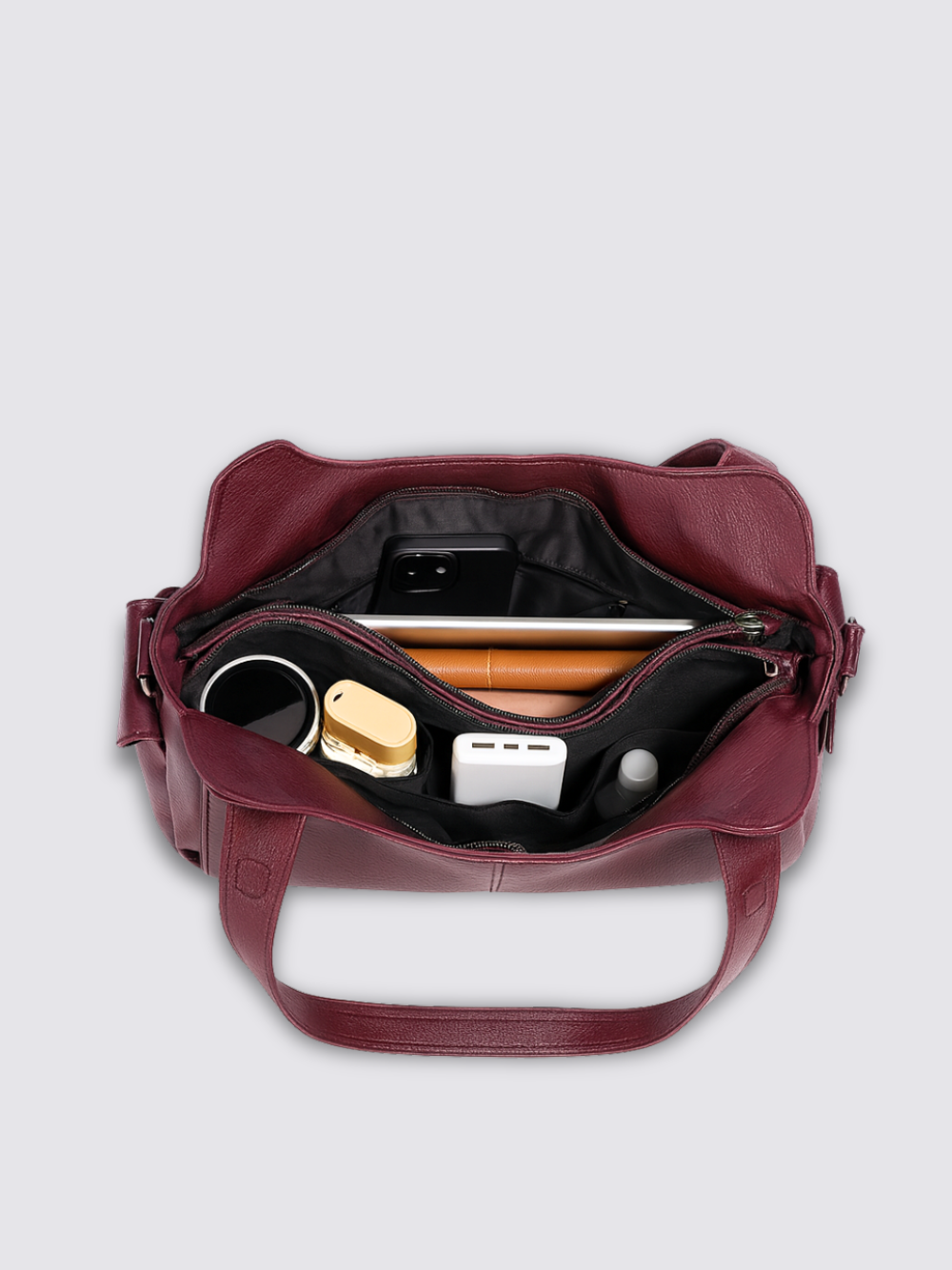Ange leren tas