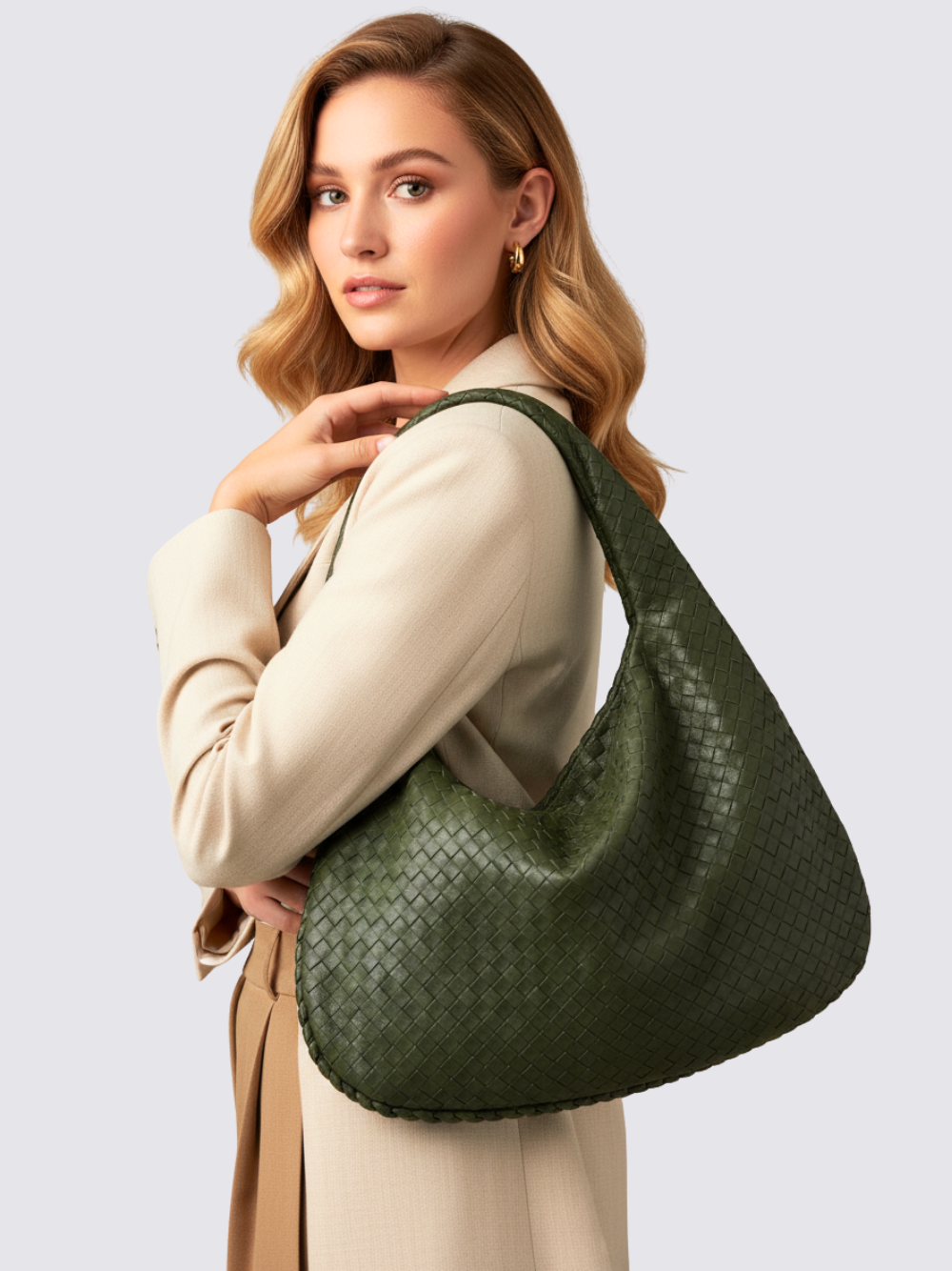 Medium Bogota Tas - Khaki