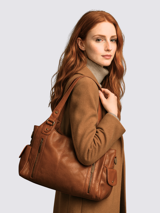 Ange leren tas