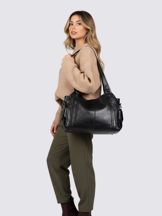 Ange leren tas