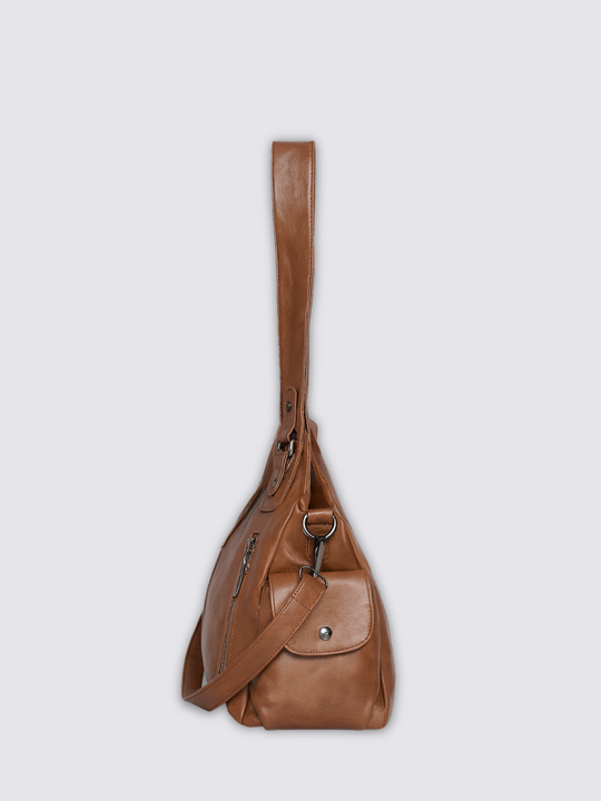 Ange leren tas