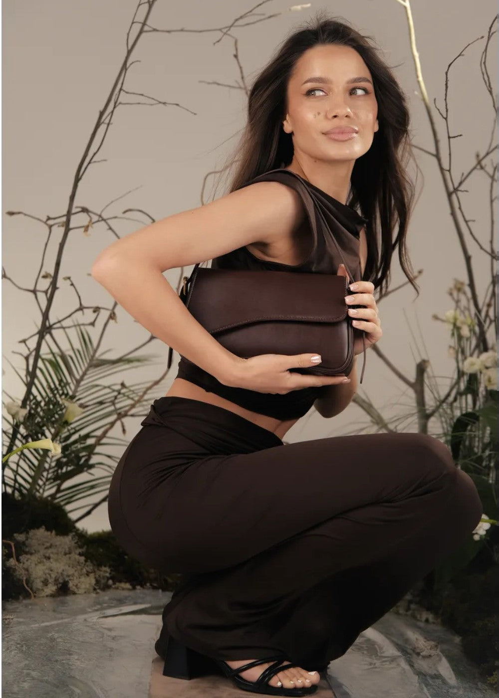 Leren tas Aria