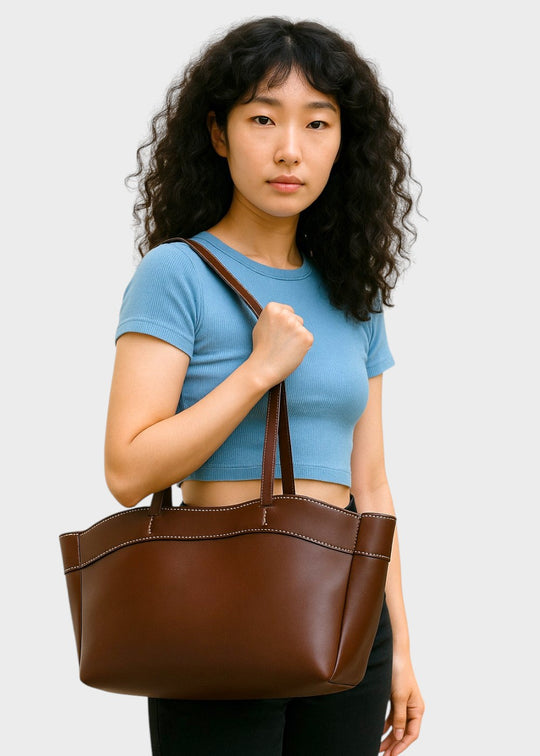 Emma - Luxueuze leren tas