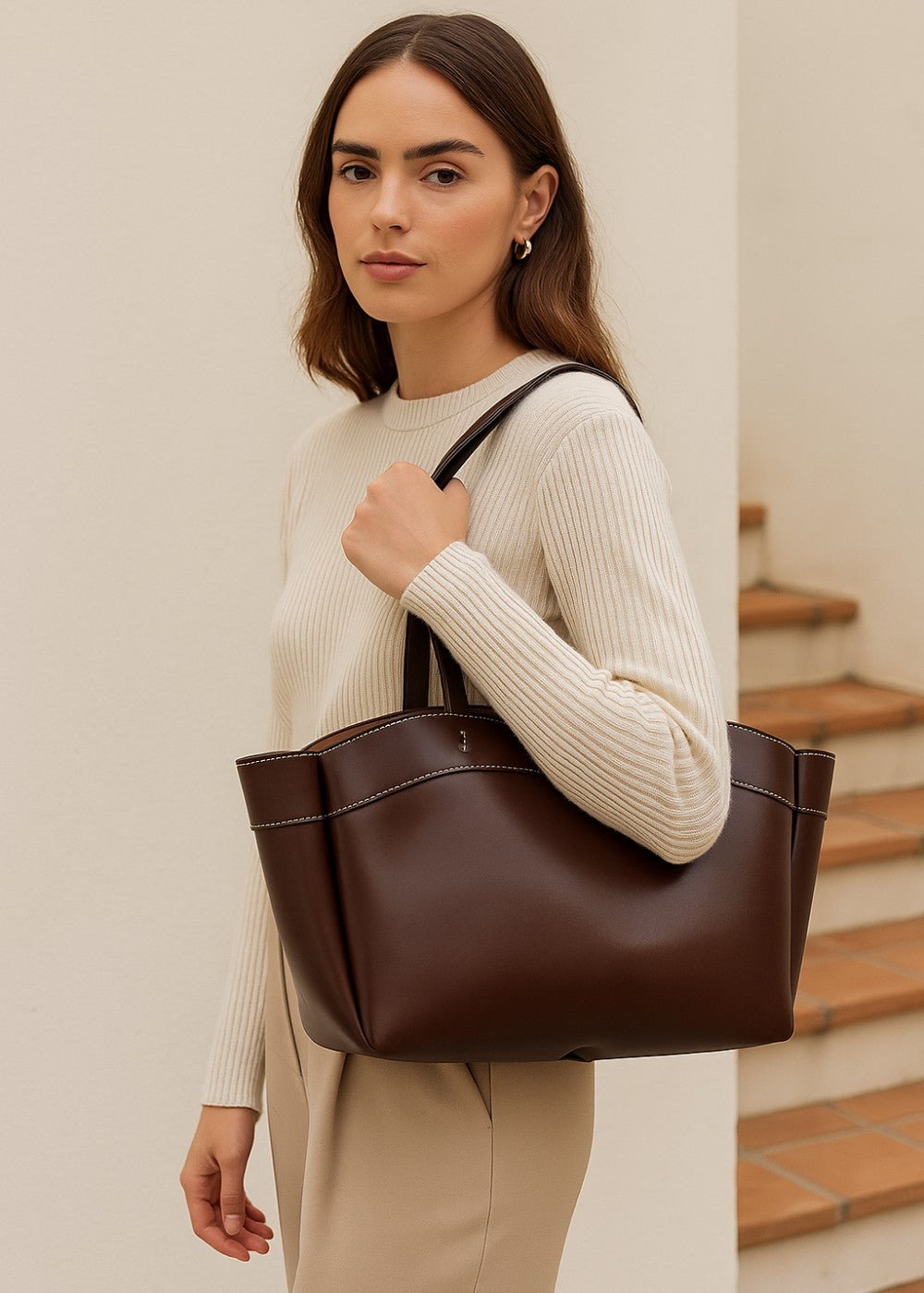 Emma leren tas