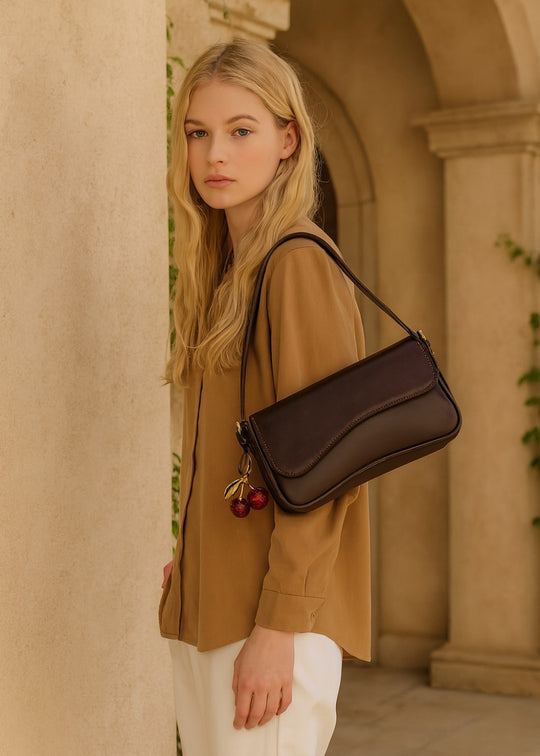 Leren tas Aria