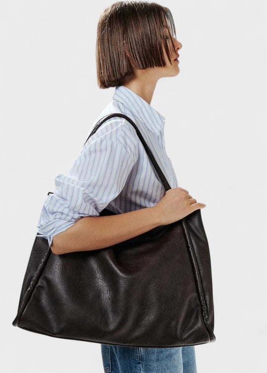 Dina - Leren tote tas