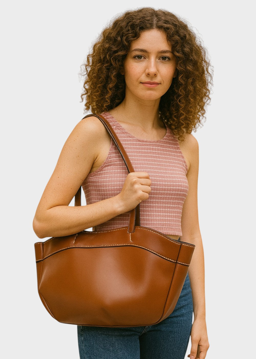 Emma - Luxueuze leren tas