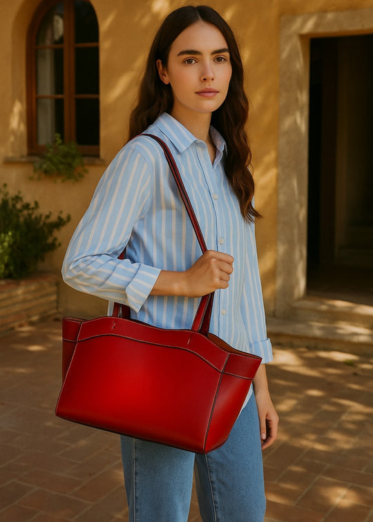 Emma leren tas
